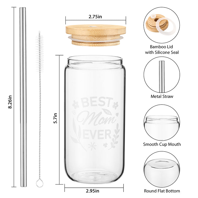 Glass Cup For Mom